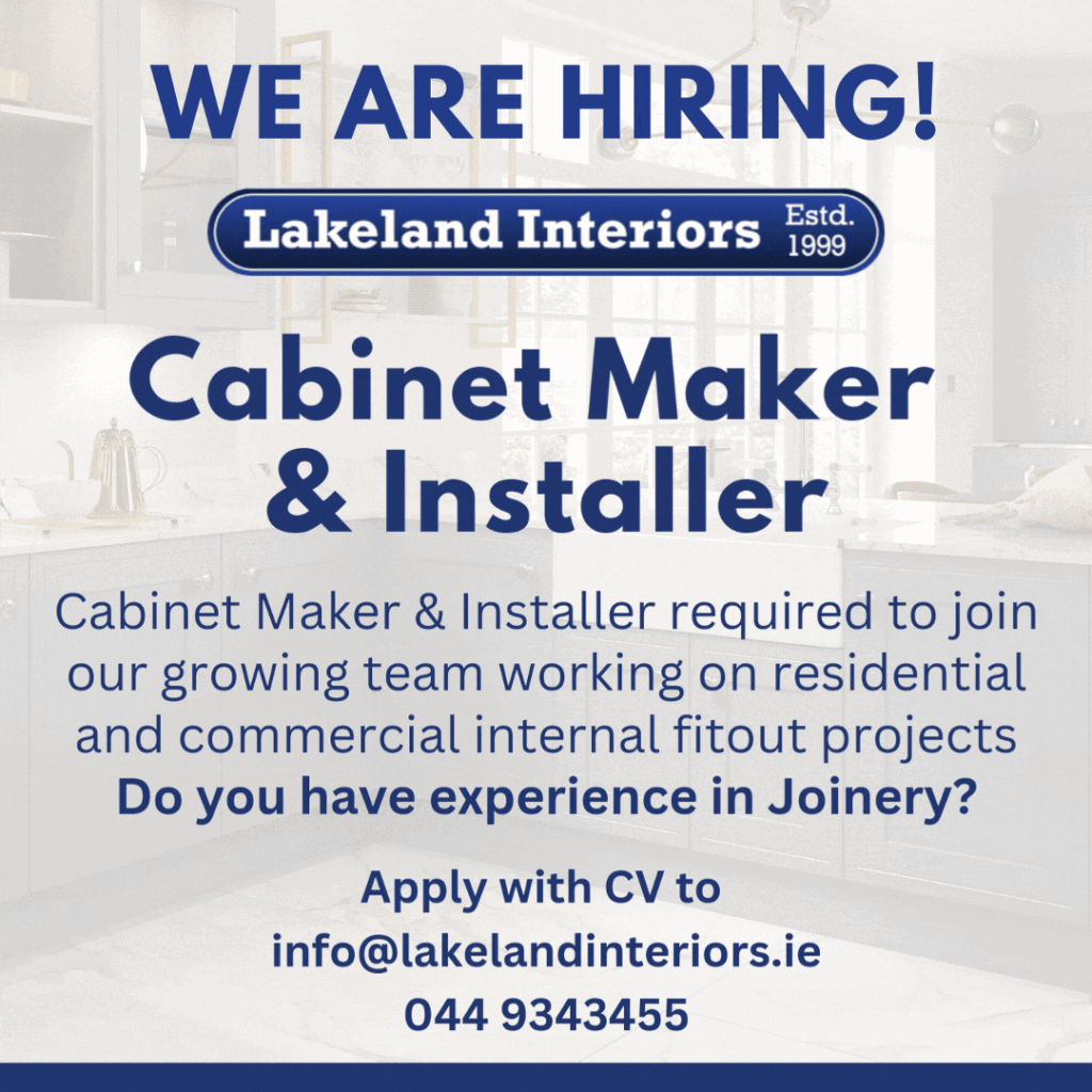 Cabinet Maker & Installer Job