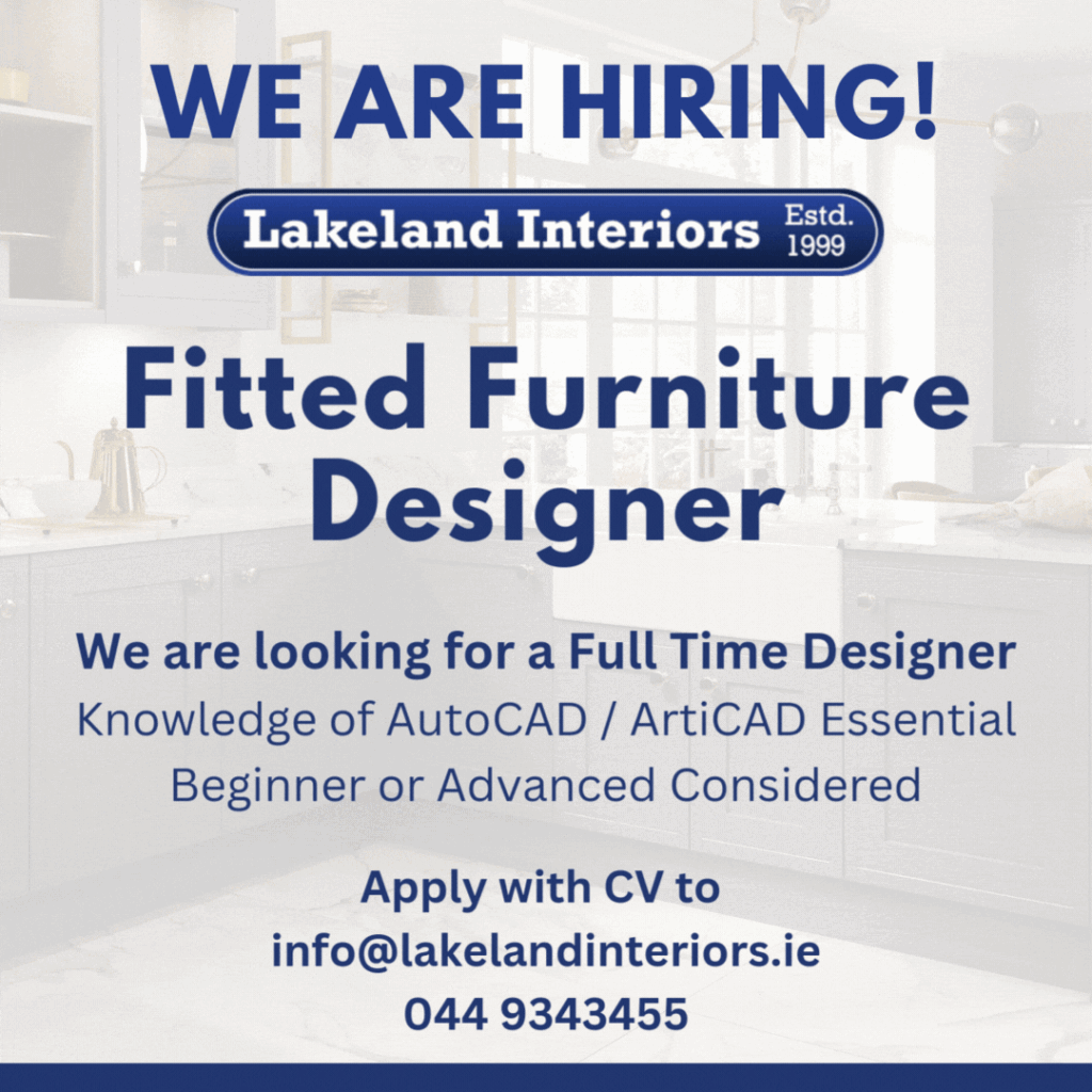 Fitted Furniture Designer Job Vacancy